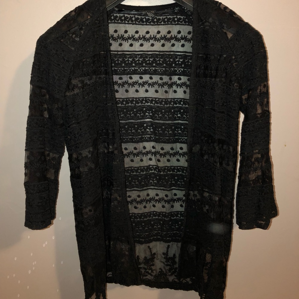 Black Lace Overthrow